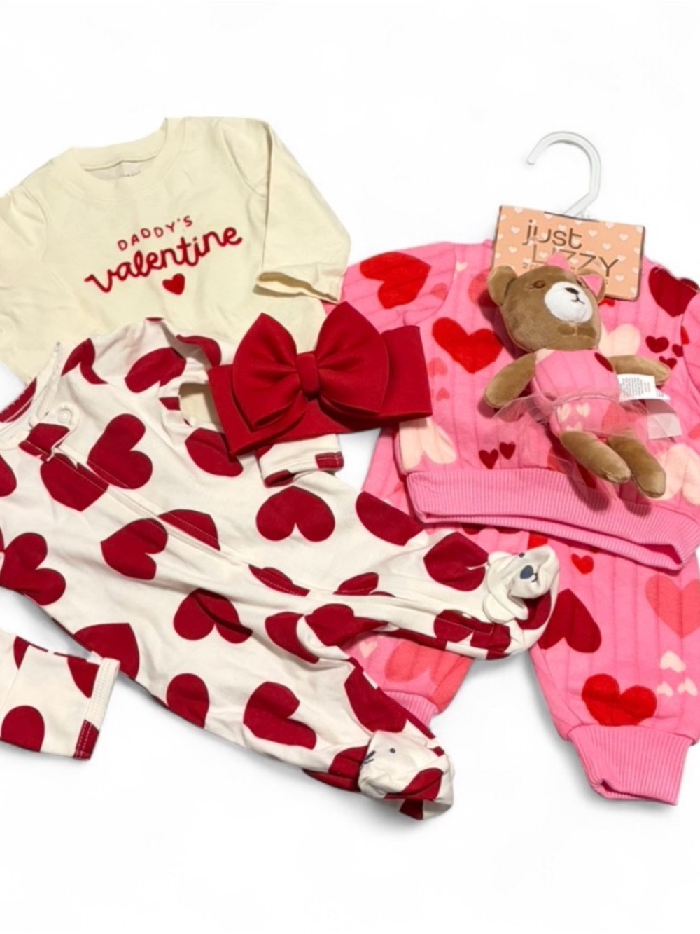 Carter's Baby Outfit bundle with a custom headband so adorable